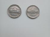 JAV 1982, 1985 Jefferson 5 centai - nuotraukos Nr. 2