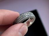 Pandora Timeless Pave Triple row žiedas 54 - nuotraukos Nr. 3