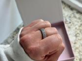 Pandora Timeless Pave Triple row žiedas 54 - nuotraukos Nr. 4