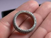 Pandora Timeless Pave Triple row žiedas 54 - nuotraukos Nr. 9