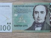 2007 metų 100 litų Aa serija