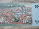 2007 metų 100 litų Aa serija - nuotraukos Nr. 2