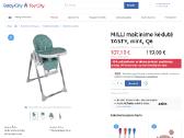Nauja maitinimo kėdutė Milli Tasty Q6,mint spalvos - nuotraukos Nr. 2