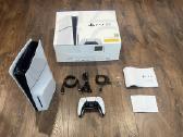 Playstation 5 Slim, Black & White, 1tb su CD