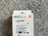 Xiaomi 67w adapter + cable type c