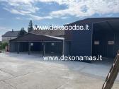 Skardinis garažas 6x8m su vartais,durimis,langais - nuotraukos Nr. 2