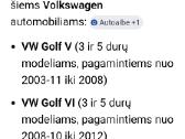 Parduodu wv golf kabli visiskai naujas su laidais - nuotraukos Nr. 3