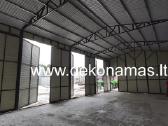 Skardinis garažas 12x6x4 m - nuotraukos Nr. 4