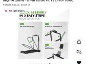 Bėgimo/ėjimo Tunturi Cardio Fit T5 (24tcft0050) - nuotraukos Nr. 5