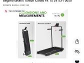 Bėgimo/ėjimo Tunturi Cardio Fit T5 (24tcft0050) - nuotraukos Nr. 6