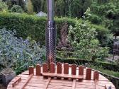 Plastikinis lauko kubilas 1.80m su termo mediena - nuotraukos Nr. 8