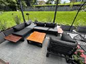 Lauko baldų komplektas Domoletti Luxury, juoda sp.