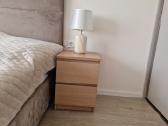 Ikea malm naktiniai staliukai