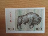 100 talonų 1991m. Unc.