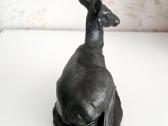 Metalinė skulpturėlė "stirna" - nuotraukos Nr. 4