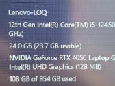 Lenovo Loq 15.6/i5/24gb/1tb/rtx4050 - nuotraukos Nr. 4