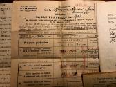 44 tarpukario dokumentų rinkinys žyminiai ženklai - nuotraukos Nr. 3