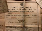 44 tarpukario dokumentų rinkinys žyminiai ženklai - nuotraukos Nr. 6