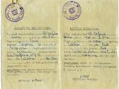 Retas 1942 m. vaistininko pažymėjimas Telšiai