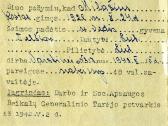 Retas 1942 m. vaistininko pažymėjimas Telšiai - nuotraukos Nr. 3
