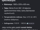 Nerudijančio plieno šaldoma vitrina. - nuotraukos Nr. 5