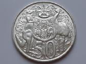 Australija 50 centų sidabras 1966