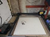 X-carve frezavimo/graviravimo staklės