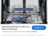 Indaplovė nauja Elektrolux įmontuojama 60cm - nuotraukos Nr. 4