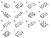 Lego Duplo Ikea Skadis Sujungiamosios Kaladėlės - nuotraukos Nr. 4