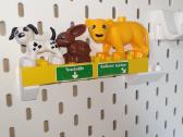 Lego Duplo Ikea Skadis Sujungiamosios Kaladėlės