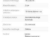 Kavos staliukas 2vnt marmuras - nuotraukos Nr. 3