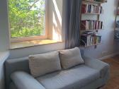 Sofa-lova su miego funkcija ir patalynės dėže