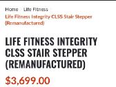 Steperiai Life fitness gera kaina - nuotraukos Nr. 4