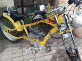 Motorinis dviratis chopper