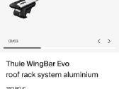 Stogo skersiniai Thule wingbar EVO - nuotraukos Nr. 5