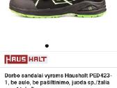Darbiniai batai, nauji 44 ismiera, vasariai
