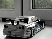 Hot Wheels Tunerz Nissan Skyline GT-r R34