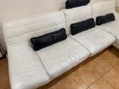 Odinė sofa - nuotraukos Nr. 2