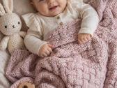100% merino vilnos pledukai kudikiui, naujagimiui - nuotraukos Nr. 4