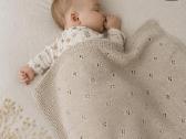 100% merino vilnos pledukai kudikiui, naujagimiui - nuotraukos Nr. 15