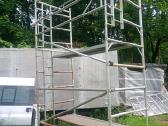 Aliuminis bokštelis 4m aukscio 2,50m ilgio platus - nuotraukos Nr. 3