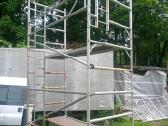 Aliuminis bokštelis 4m aukscio 2,50m ilgio platus - nuotraukos Nr. 4