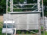 Aliuminis bokštelis 4m aukscio 2,50m ilgio platus - nuotraukos Nr. 5