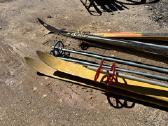 Antikvarinės medinės slidės - nuotraukos Nr. 8