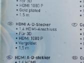 Kabelis Hdmi A-hdmi micro (D) jungtis. Auksuotas. - nuotraukos Nr. 2