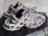 Balenciaga 3xl Extreme Laces Grey/purple - nuotraukos Nr. 2