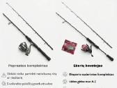 Spiningo komplektas ešeriams (Naujas) - nuotraukos Nr. 6