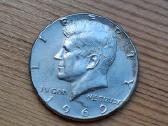 JAV 1969 1/2 doleris (sidabras)