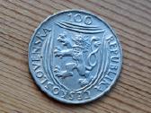 Čekoslovakija 1951 100 kronų (kolekcinė-sidabras) - nuotraukos Nr. 2