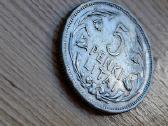 Lietuva 1925 5 litai (sidabras) "tulpės"/linai
